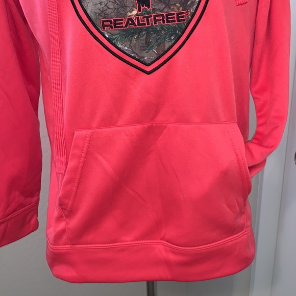 REALTREE BY COTTONWOOD CANYON BRAND NEW SIZE MEDIUM HOODED FLEECE LINED PULLOVER - Picture 3 of 8